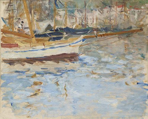 Winter 1881–1882-De haven van Nice