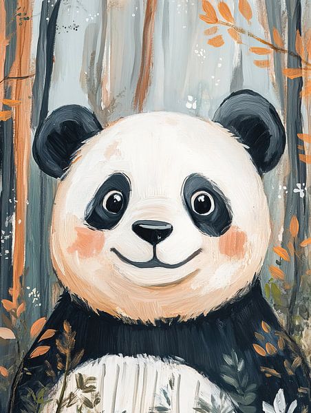 Panda by Eye catching paintings