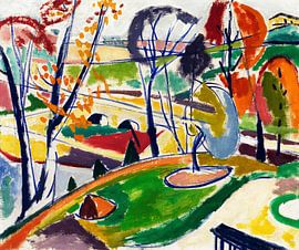 Décor Plat (1915) par Henry Lyman Sayen. sur Studio POPPY