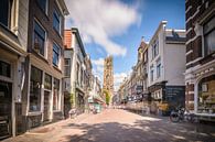 Op weg naar de Domtoren in Utrecht van Michel Geluk thumbnail