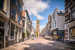 Op weg naar de Domtoren in Utrecht van Michel Geluk