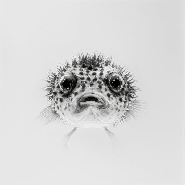 Kugelfisch von Poster Art Shop