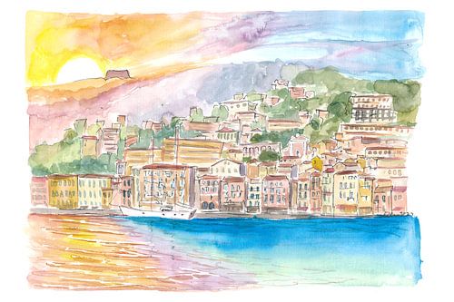 Villefranche-sur-Mer Rêves méditerranéens sur la Côte d'Azur