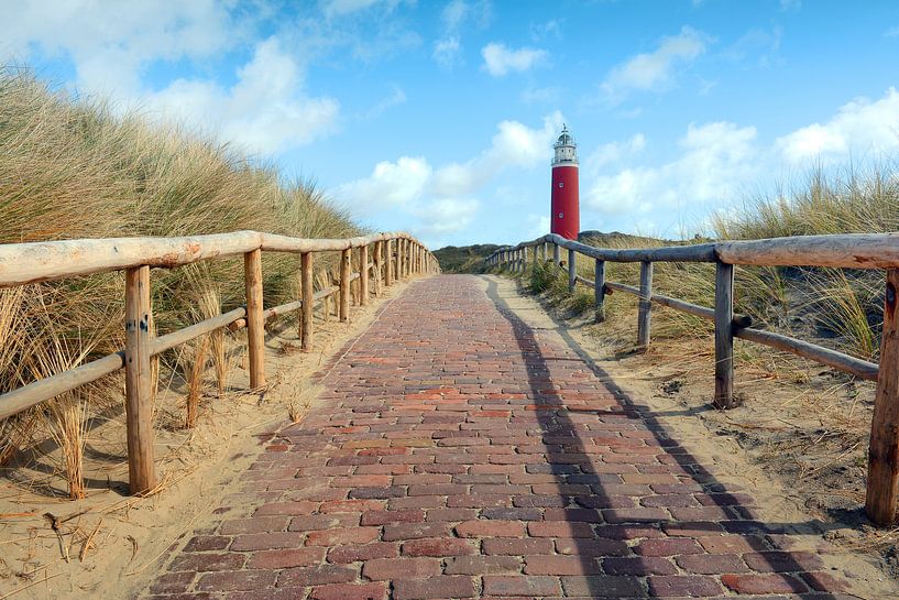 lighthouse on Texel by Ronald Timmer