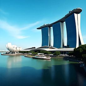 The Beauty Of Marina Bay Sands by Art Kingdom