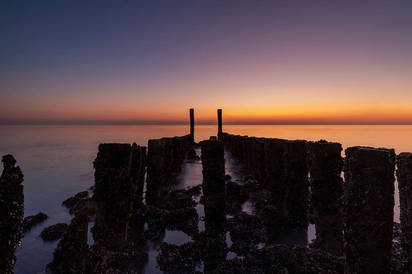 Sunset Westkapelle by Midi010 Fotografie