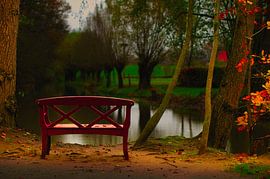 Die rote Bank von Made by Martin