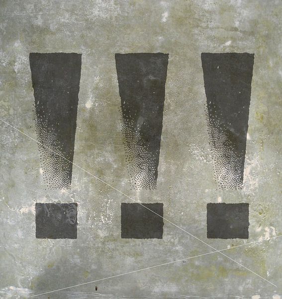 Punctuation II by Kay Weber