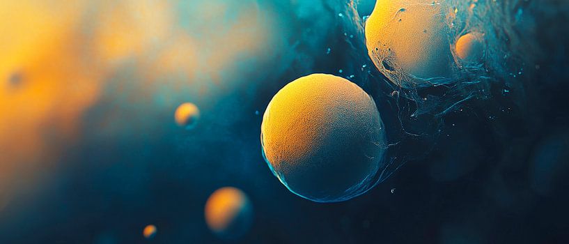 Fascinating world of particles by Poster Art Shop
