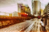 Amsterdam in red