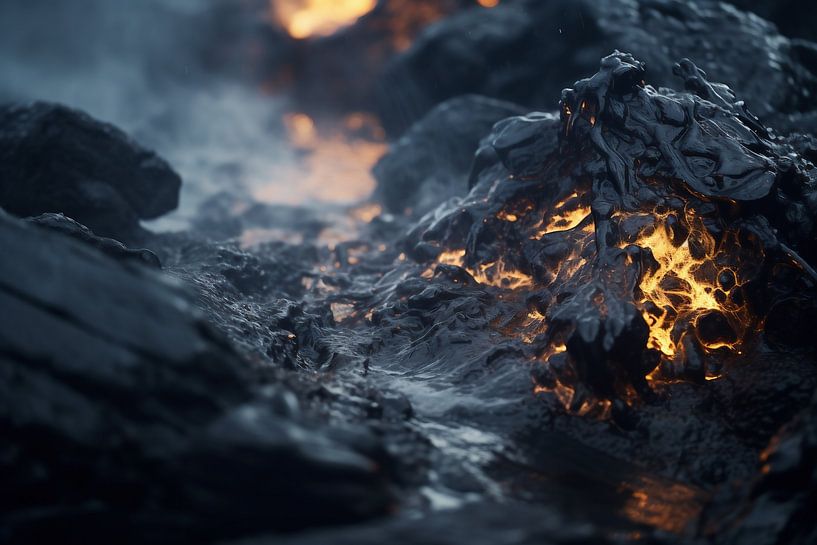 Mystieke oceaan van fernlichtsicht