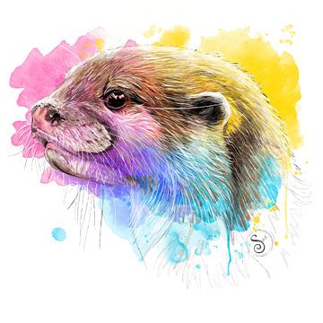 Otter by Sue Art studio