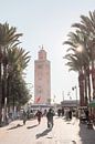 Uitzicht Op De Koutoubia Moskee In Het Centrum Van Marrakech, Marokko van Henrike Schenk thumbnail