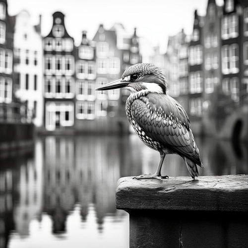 IJsvogel in Amsterdam