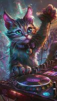 DJ cat