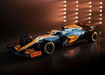 McLaren MCL35M F1 Car by Steven Kingsbury