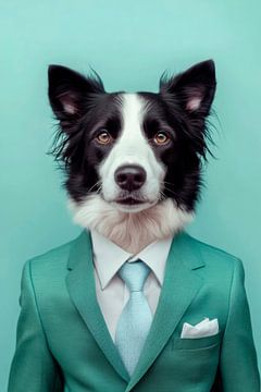 Border Collie van Poster Art Shop