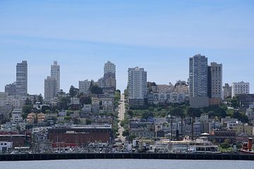 Einer der steilen Hügel in San Francisco