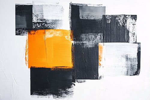 Abstracte vierkanten en contrasten