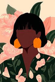 Floral magic and stylish elegance by Poster Art Shop