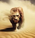 Koning van de Woestijn van Lions-Art thumbnail