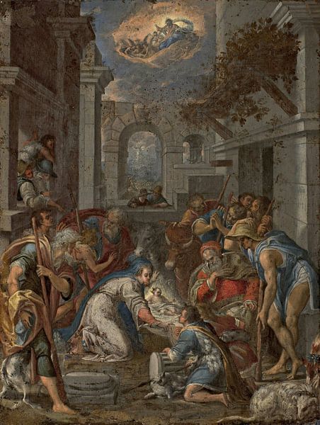 Adoration of the shepherds, Lavinia Fountain by Masterful Masters