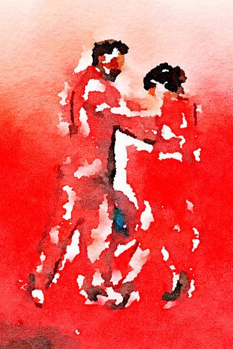 Tango red. by Marianna Pobedimova