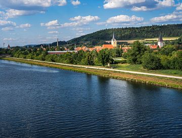 Historisch Berching aan het Rijn-Main-Donaukanaal van ManfredFotos