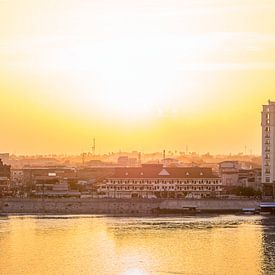 Coucher de soleil sur Kampong Chang sur Mathias Möller