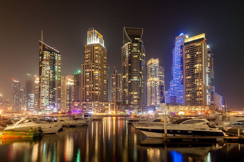 Dubai Yachthafen von Hillebrand Breuker