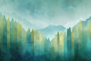 Paysage abstrait