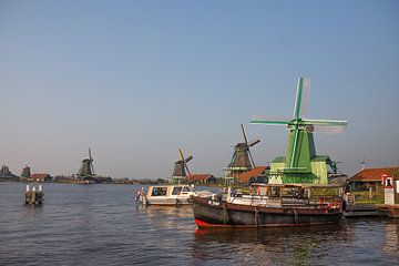 Windmills of Zaanse Schans by Omri Raviv
