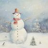 Bonhomme de neige sur Whale & Sons