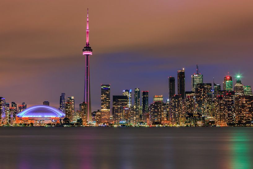 Skyline von Toronto von Henk Meijer Photography