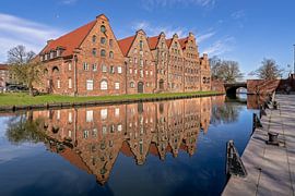 Zoutopslagplaats Lübeck van Achim Thomae Photography