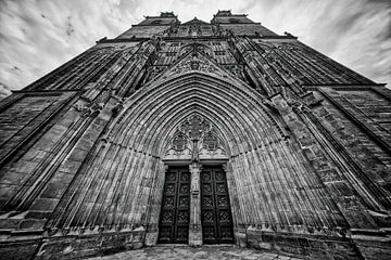 Porte d'entrée de la cathédrale de Magdebourg sur Frank Heinz