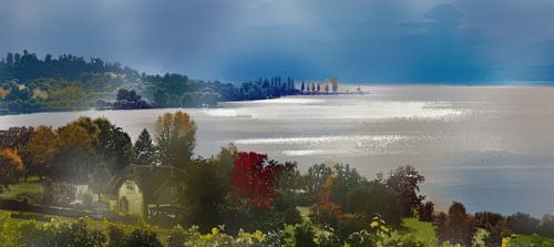 Lake Constance in autumn 9.0 ART Panorama
