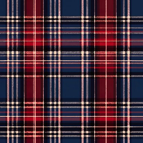 Vintage Plaid # XIII