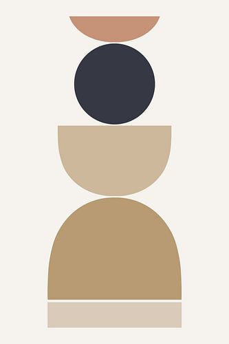 Abstrakte geometrische Harmonie