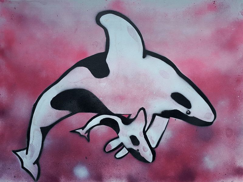 Family orkas van Cynthia Seinen