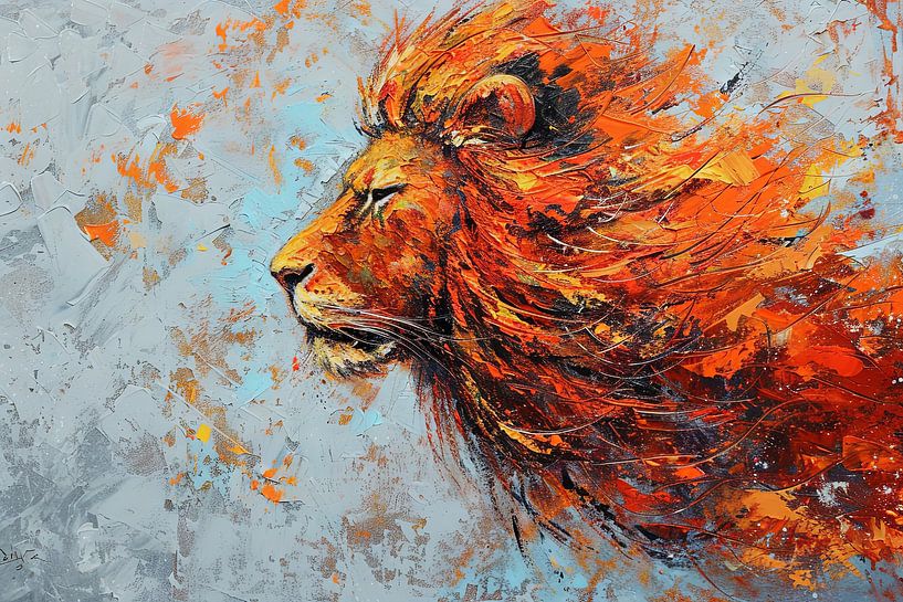Löwe von Poster Art Shop
