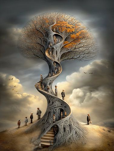 L'': the visitors' tree