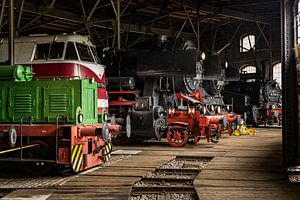 Hangar à locomotives Musée du chemin de fer de Schwarzenberg