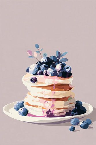 Blueberry Pancakes for Breakfast no.4