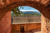 Uitzicht op de Provence vanuit Roussillion