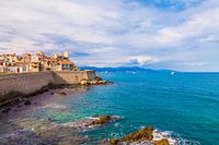 Oude stad van Antibes aan de Côte d'Azur in Frankrijk