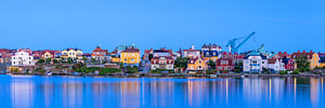 Heure bleue à Karlskrona, Suède
