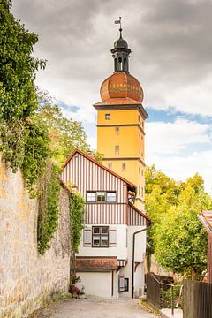 Historische oude binnenstad van Dinkelsbühl van ManfredFotos