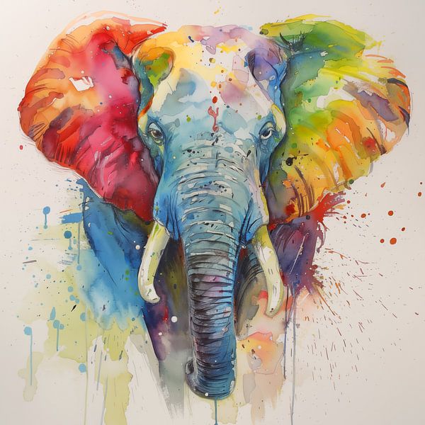 Elefant von Schwarzer Kaffee