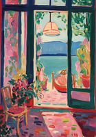 Matisse inspireert open raam fauvist
